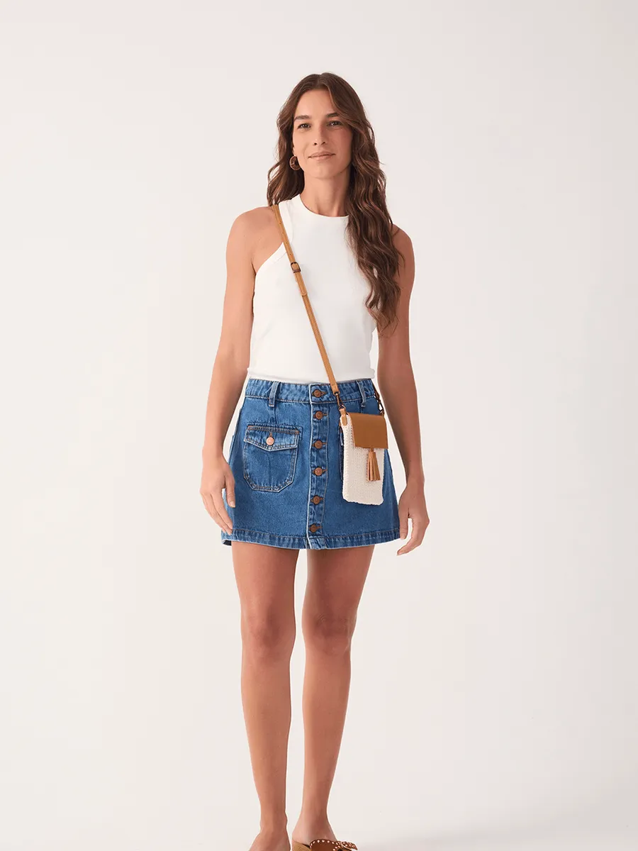 Calça ou saia de grife em promoção