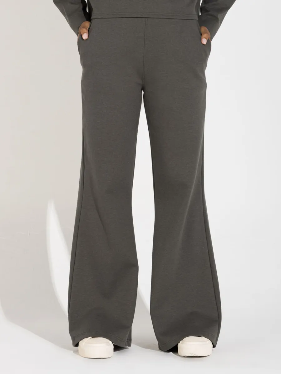 Basico.Com, Calça Dense Algodão Feminina