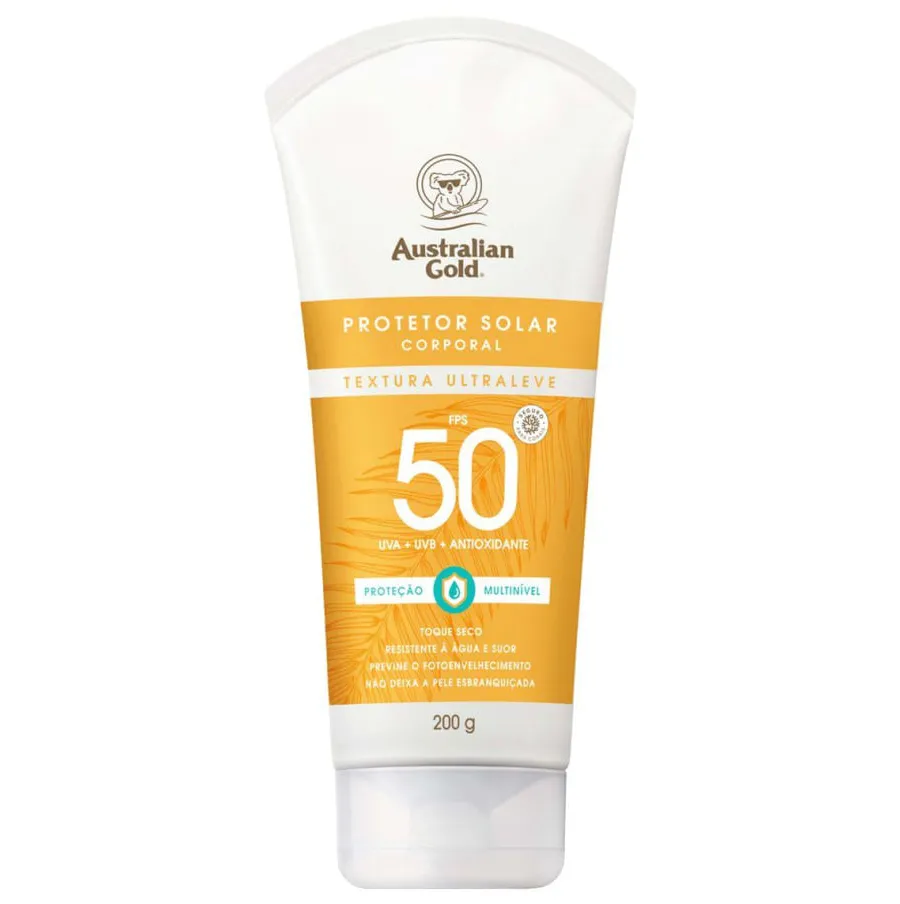 Australian Gold, Protetor Solar Corporal Australian Gold 50427 Creme FPS 50 200g