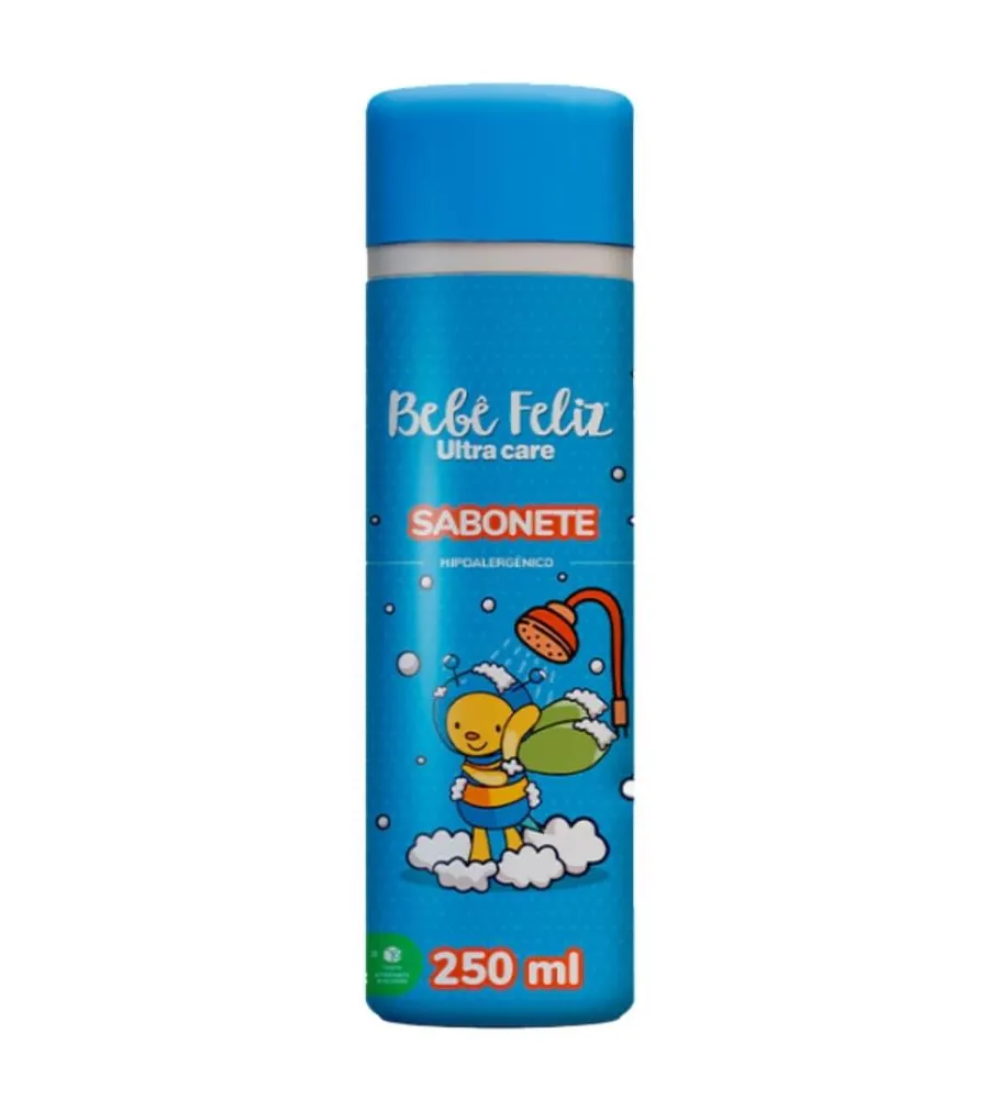 Bebê Feliz, Bebê Feliz Sabonete Limpeza Suave Pele Delicada 250 ml