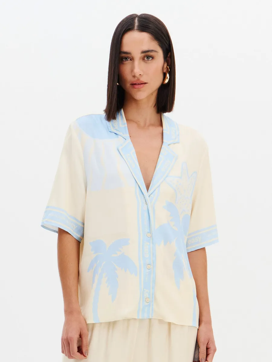 Sport Easy, Camisa Manga Curta Estampada