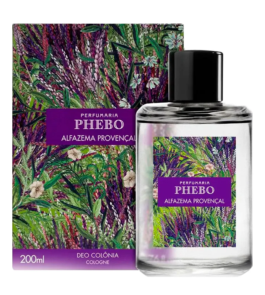 Phebo, Perfume Phebo Unissex Perfumaria Alfazema Provençal 200ml