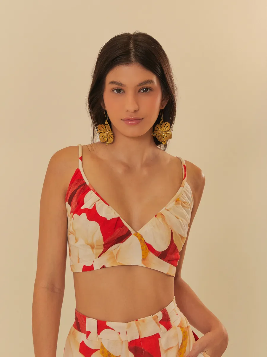 Farm, Top Estampado Chita Bella