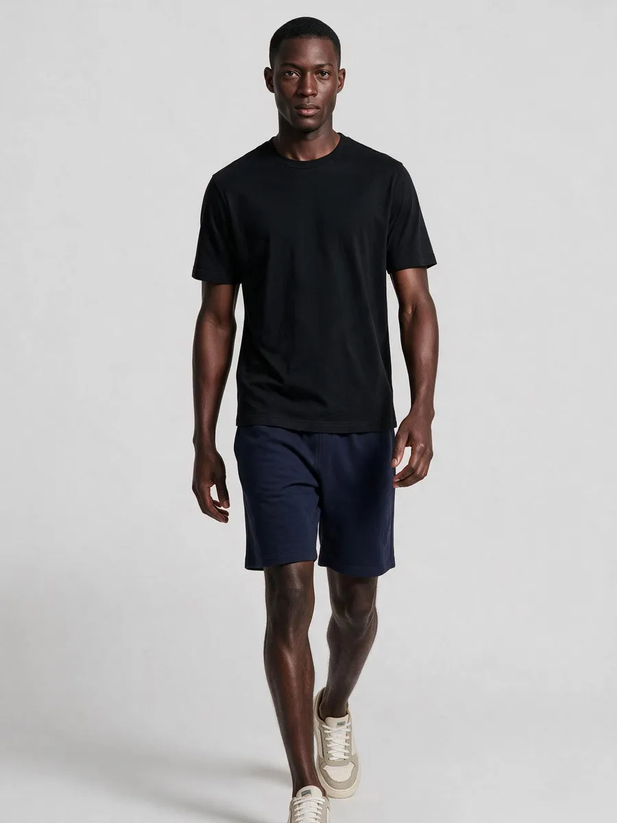 Hering Adulto, Bermuda Masculina Cós De Elástico - Azul