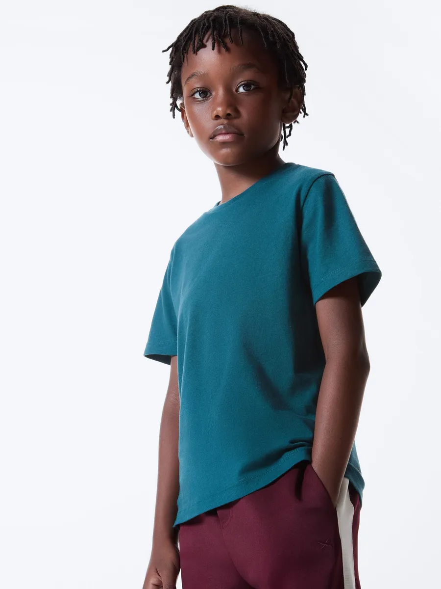 Hering Kids, Camiseta Básica Infantil Menino Manga Curta Slim - Verde