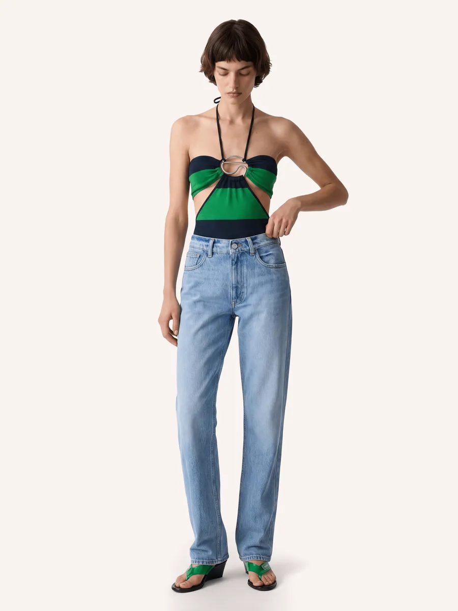 Coperni, Body Listrado Tricot Coperni