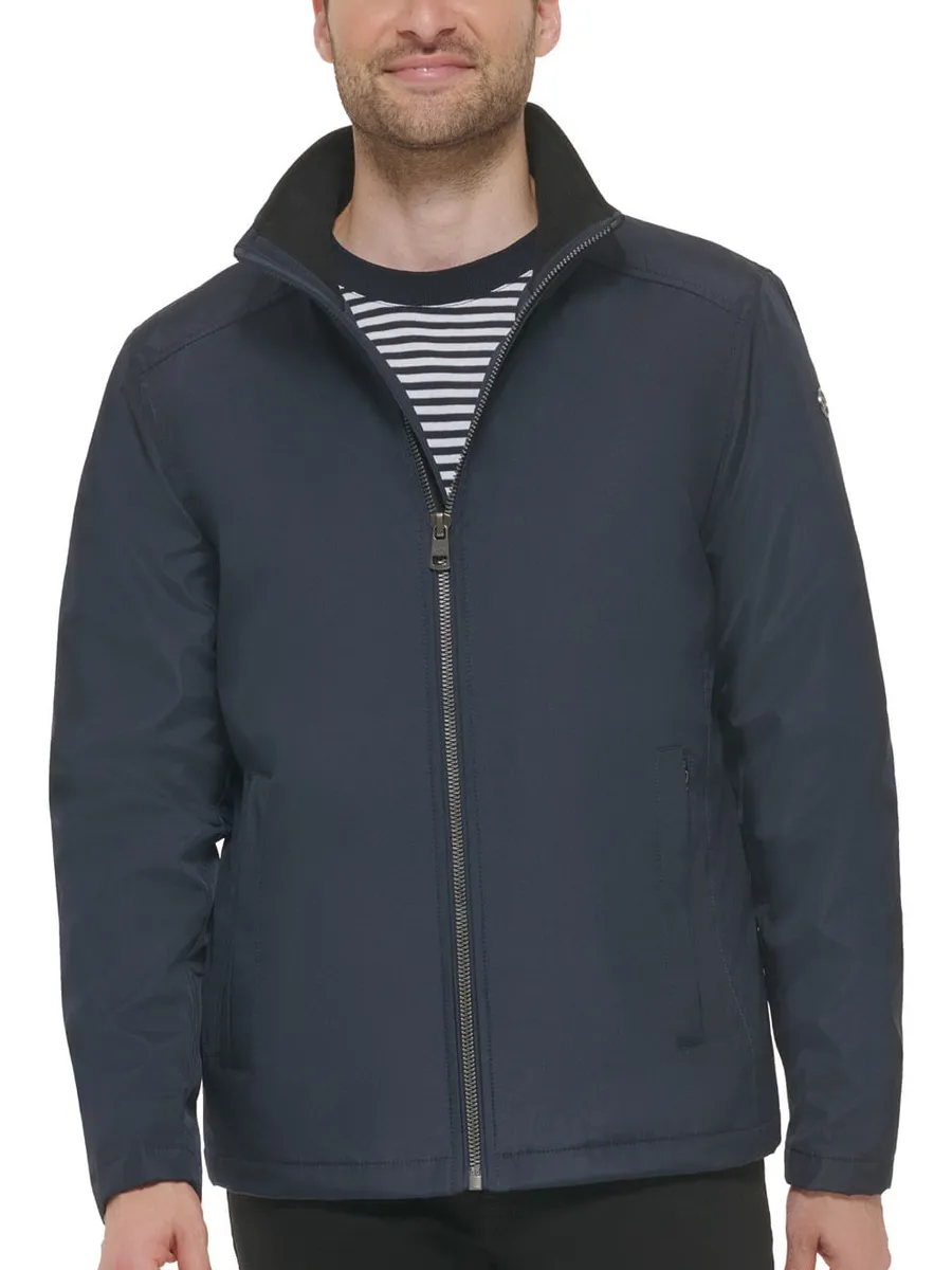 Cks Premium Label, Jaqueta Masculina Nylon Básica Calvin Klein - Marinho