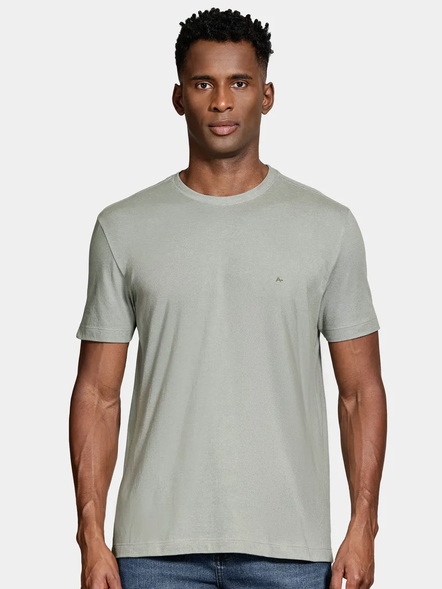Aramis, Camiseta Manga Curta Piquet Binado Verde Militar
