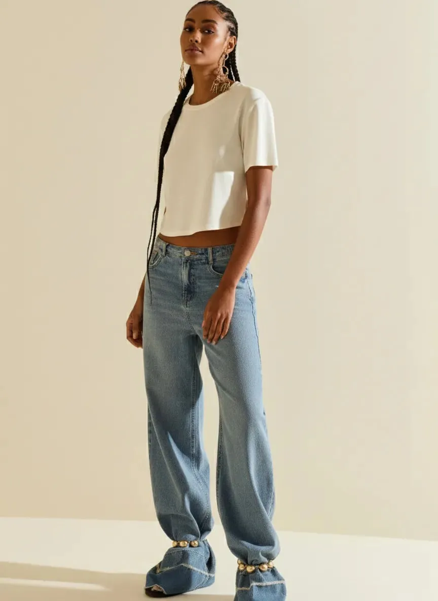 Blusa de grife em promoção