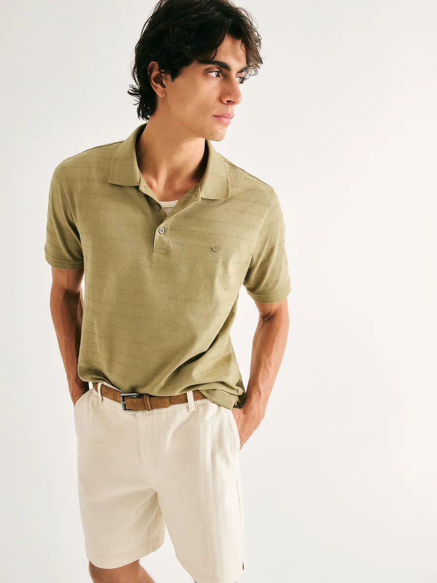 Hering Adulto, Bermuda Masculina Reta - Natural