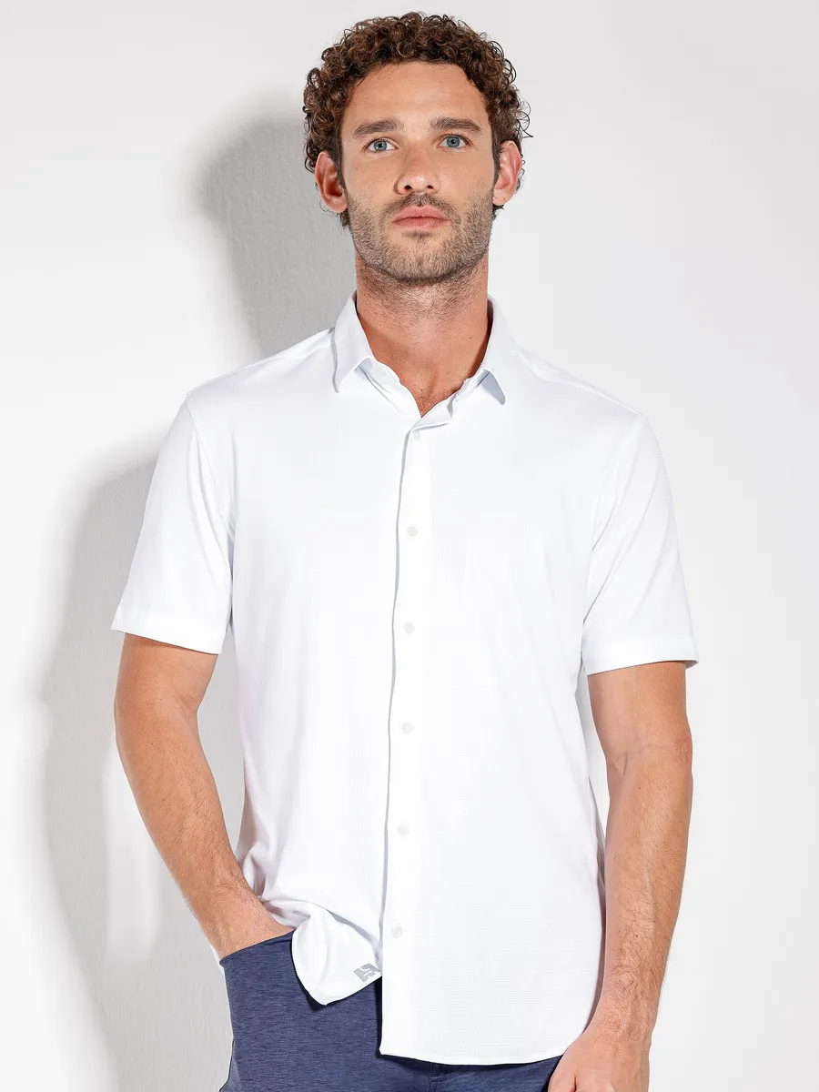 Urban, Camisa Manga Curta New Bold Branco