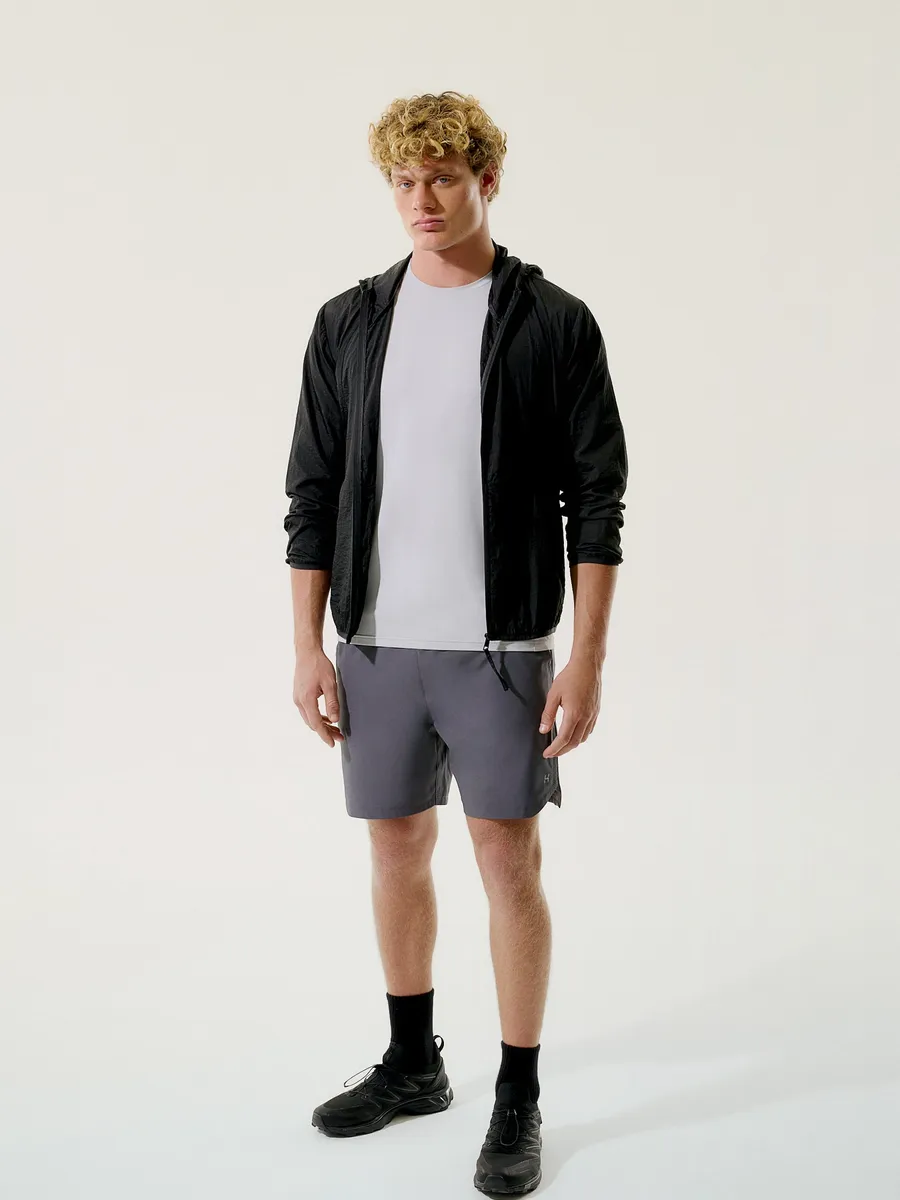 Hering Sports, Bermuda Esportiva Masculina Com Cordão - Cinza