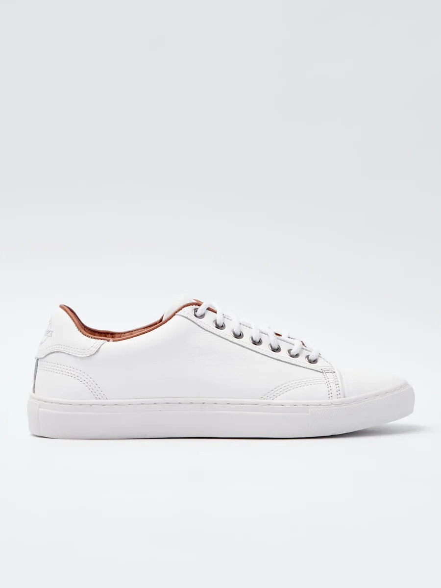 Mr. Cat, TÊNIS CASUAL LEGENDS COURO BRANCO