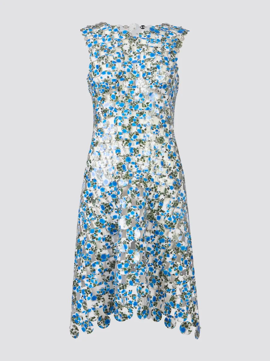 Rabanne, Vestido Floral Rabanne