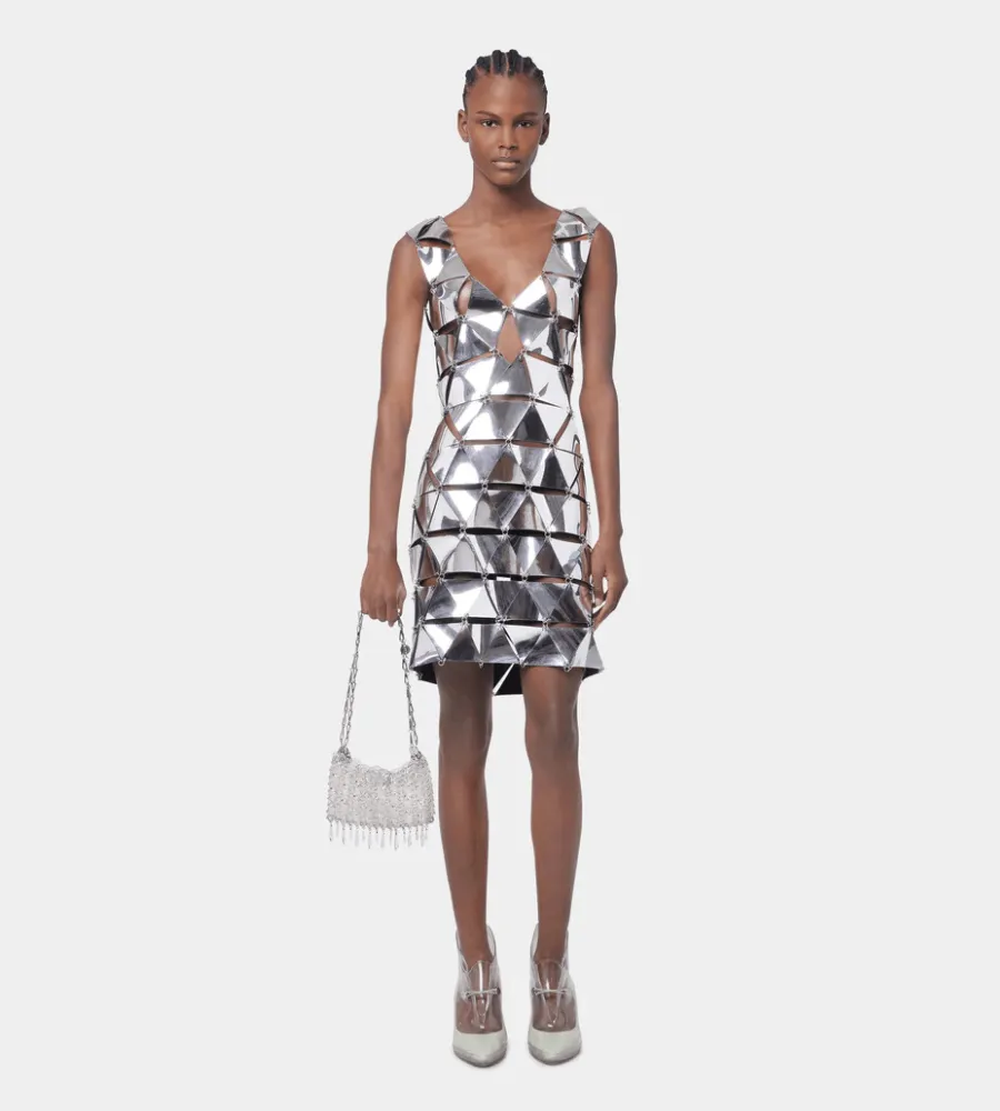 Rabanne, Vestido Espelhado Rabanne