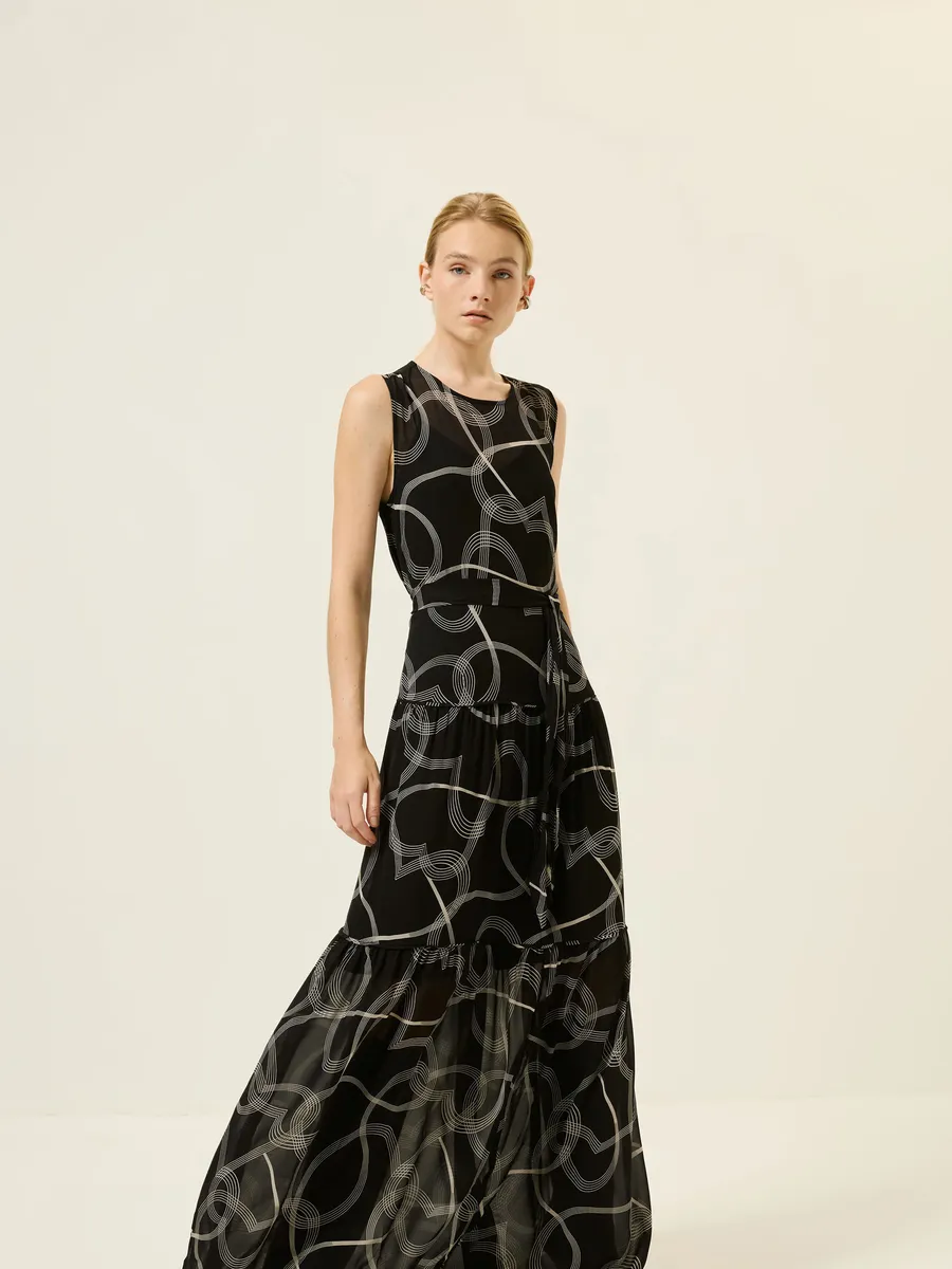 Lucidez, Vestido ggt longo gal preto