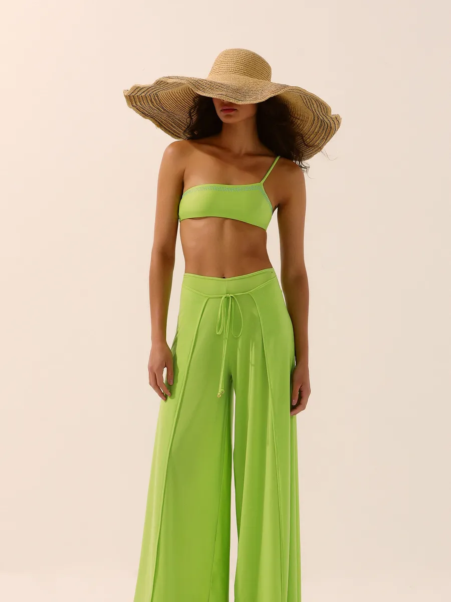 Água de Coco, Calça Pantalona Pareô Lima