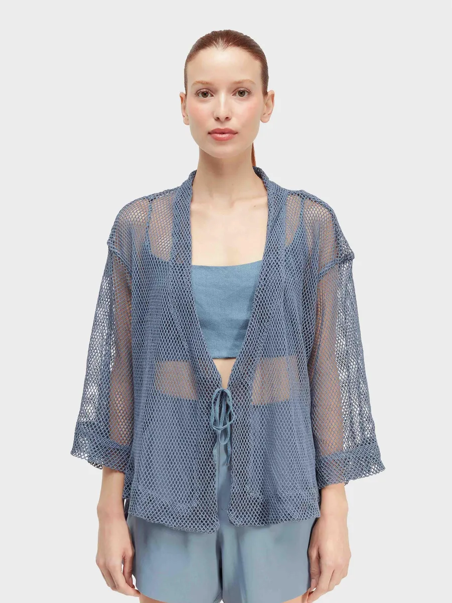 Osklen, Kimono tela mixed fabrics