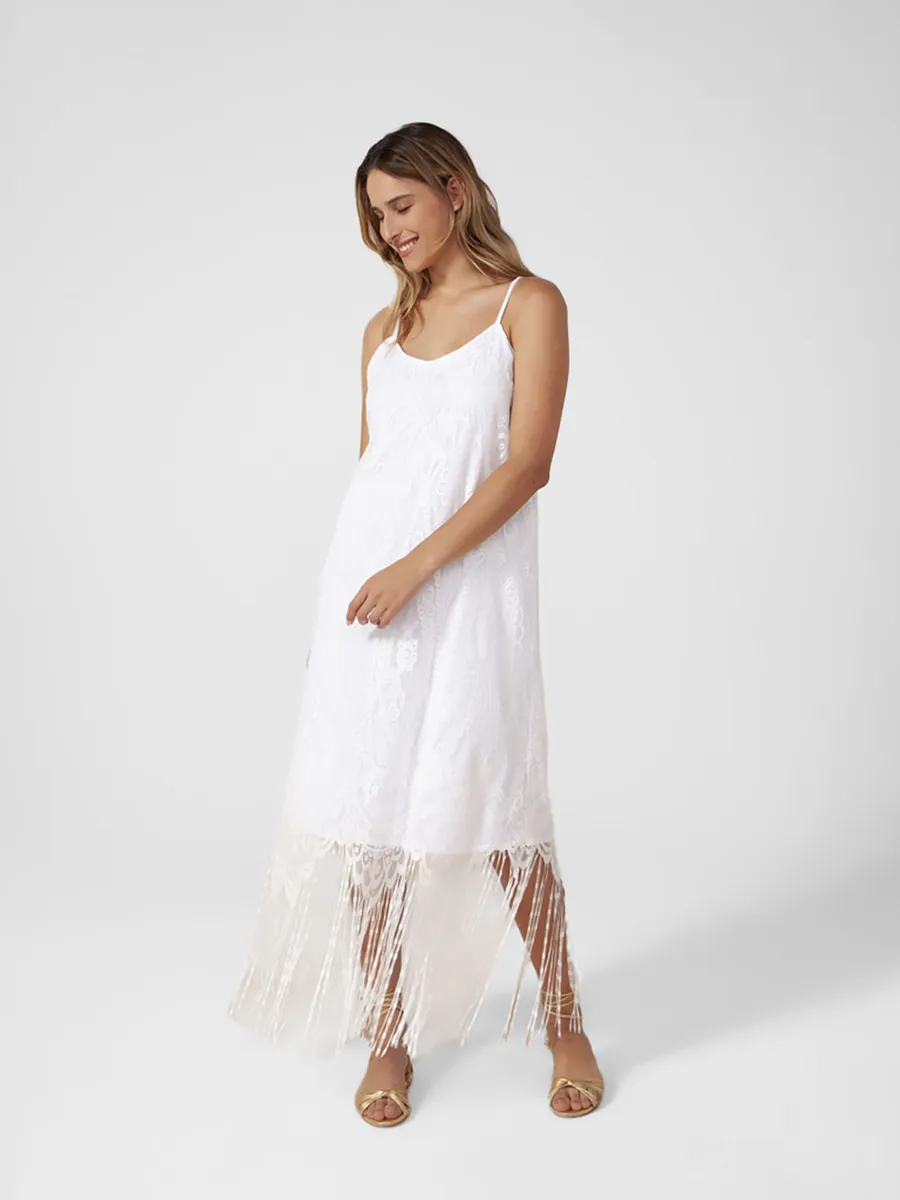 Carol Bassi, Vestido Monique Branco