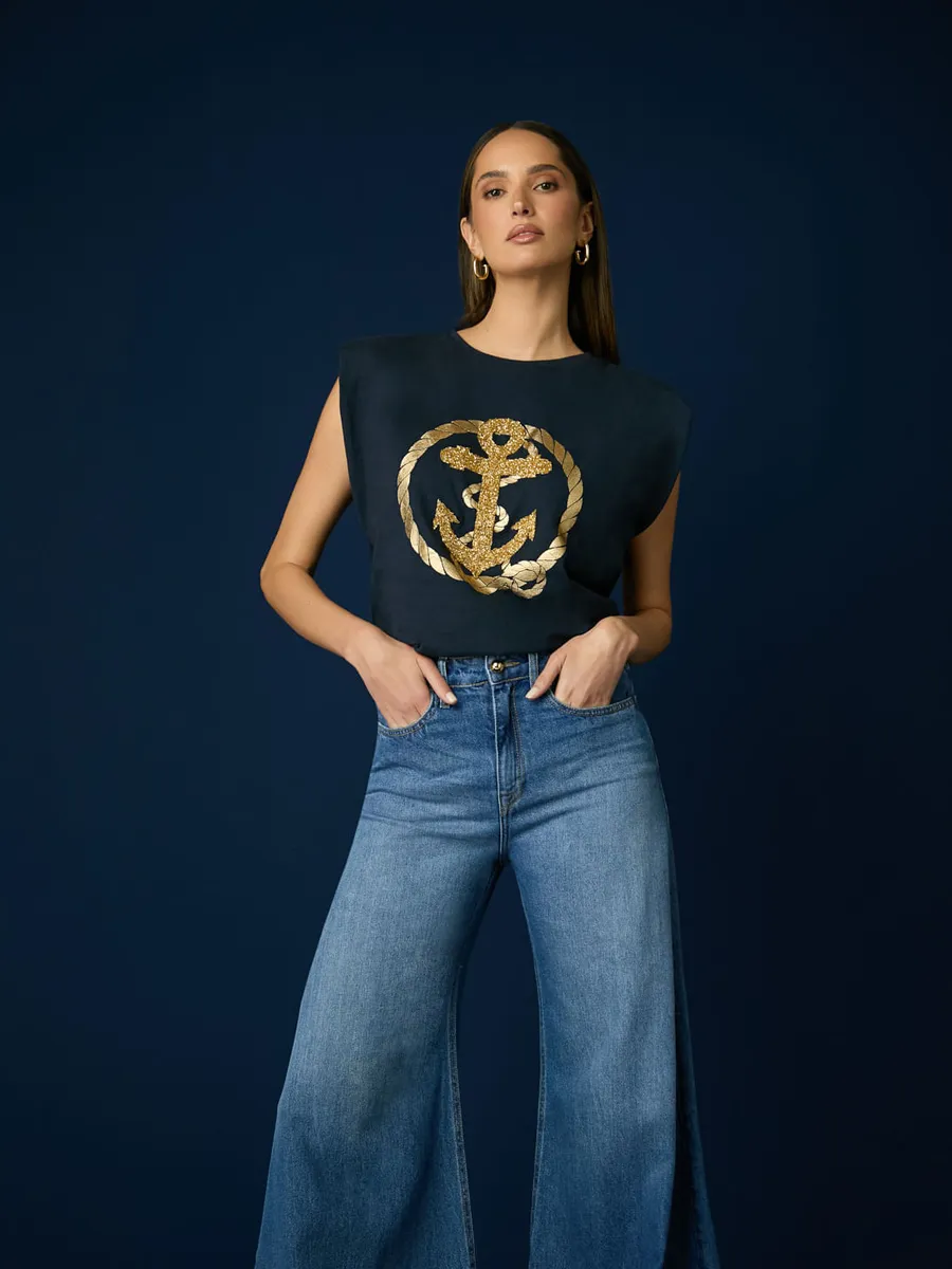 Iorane, T-Shirt Tilda Blue