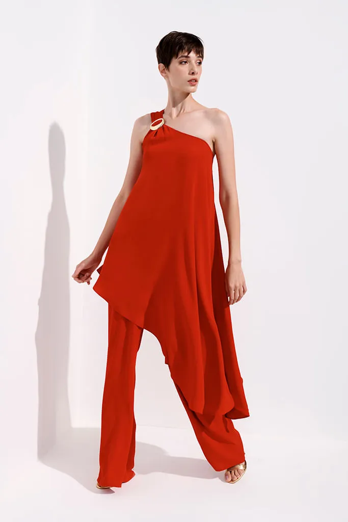 Carol Bassi, Tunica Veronique Red Velvet