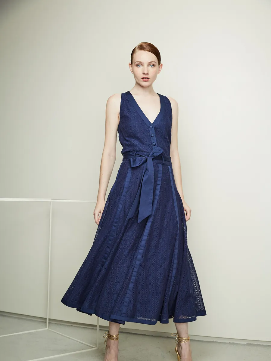 Carol Bassi, Colete Georgina Dark Blue