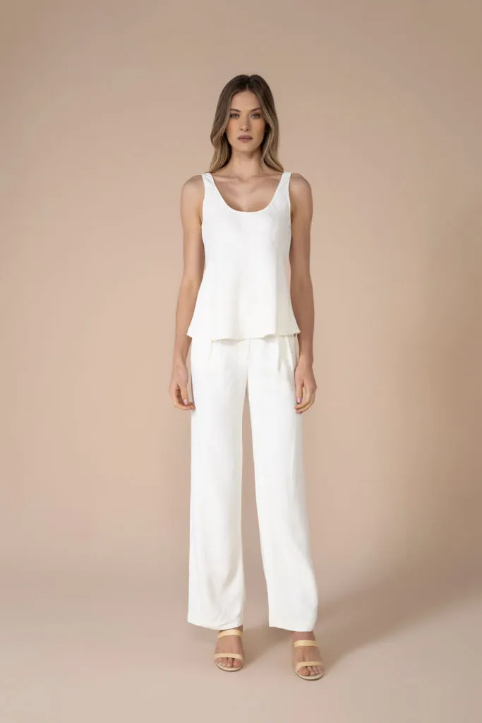 Carol Bassi, Calça Audrey Off White